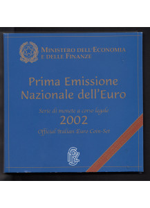 2002 - Divisionale Ufficiale euro 8 Monete